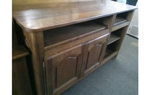 BUFFET BAS 2P ANCIEN BOIS L156