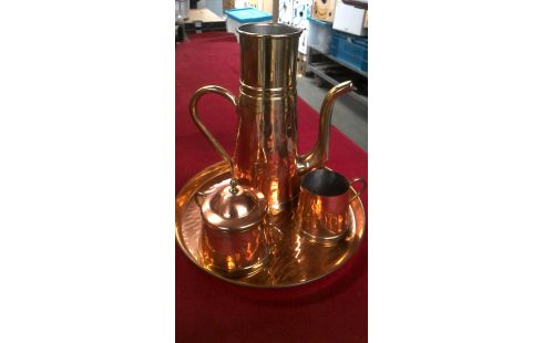 KAFFEESERVICE KUPFER KÖRPER
