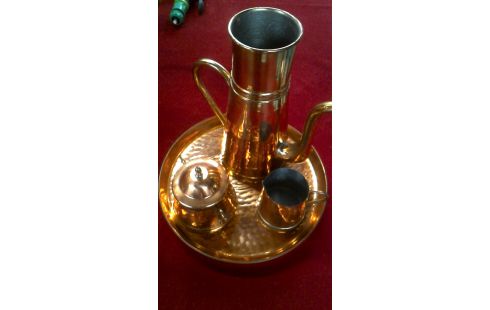 KAFFEESERVICE KUPFER KÖRPER