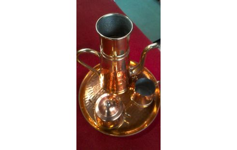KAFFEESERVICE KUPFER KÖRPER