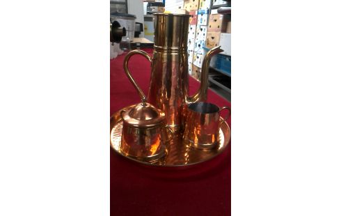 KAFFEESERVICE KUPFER KÖRPER
