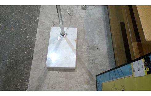 LAMPADAIRE VINTAGE ABAT JOUR ORANGE