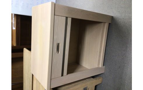 MEUBLE BAS 1 TIROIR CERUSE