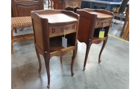 CHEVET 1 TIROIR STYLE LOUIS XV