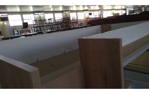 LIT MEZZANINE AVEC RANGEMENT