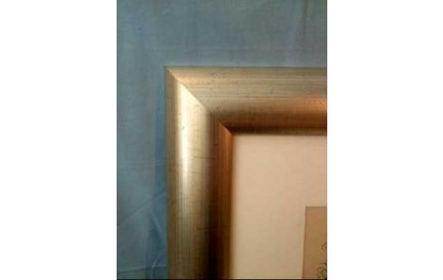 BILD IM RAHMEN ABSTRAKT MANN & FRAU