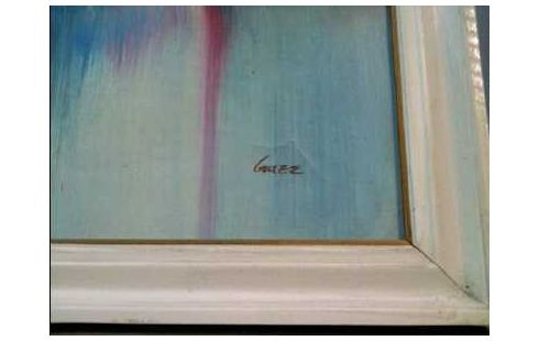 BILD I.R. ABSTRAKT BERGE & SEE <GUZZ>