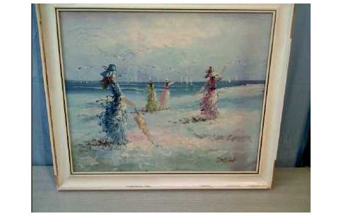 BILD I.R. FRAUEN AM MEER