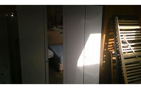 GARDE ROBES 4 PORTES BLANCHE