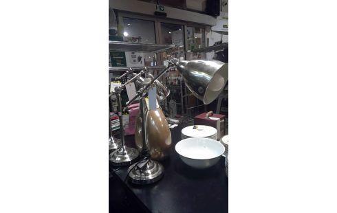 LAMPE DE BUREAU CHROME