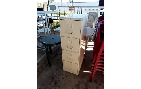 MEUBLE METAL 4 TIROIRS ST INDUS