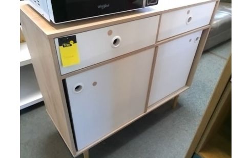 MEUBLE DE RANGEMENT 2T 2P COULISSANTES