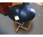 TABLE D'APPOINT RONDE NOIRE