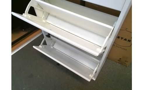 MEUBLE A CHAUSSURES BLANC 3T