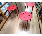 TABOURET ROUGE unitaire TABOURET ROUGE UNITAIRE