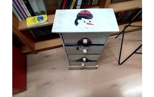 MEUBLE D'APPOINT 4 TIROIRS