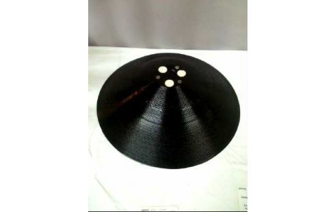 SCHALE SCHWARZ GROß RUND