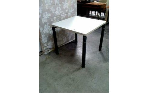 BÜROTISCH KLEIN GRAU/WEIß ABLAGEFACH