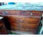 COMMODE MARBRE 4 TIROIRS