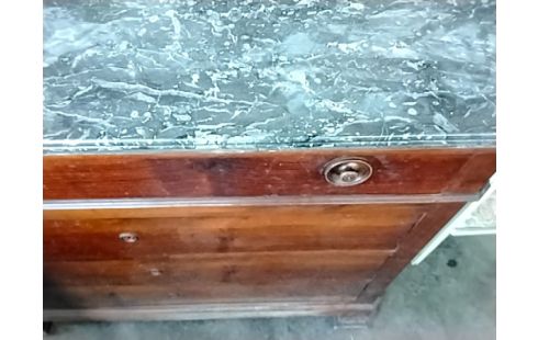 COMMODE MARBRE 4 TIROIRS