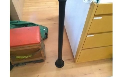 LAMPADAIRE EXTERIEUR NOIR (AVEC NOTICE)