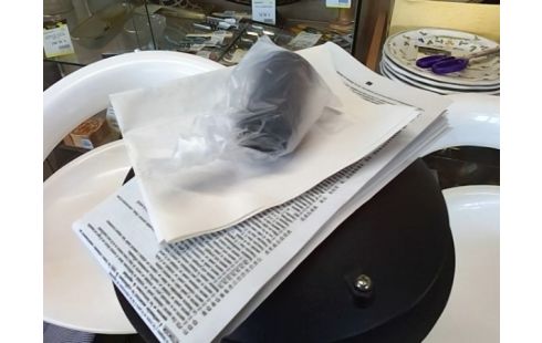 LAMPADAIRE EXTERIEUR NOIR (AVEC NOTICE)