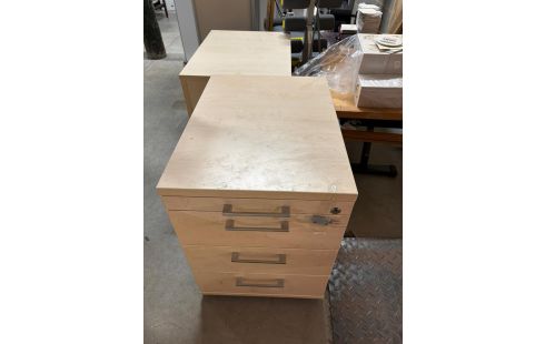 CAISSON DE BUREAU MODERNE CLAIR