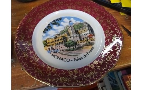 ASSIETTE DECO MONACO