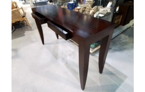 CONSOLE PLACAGE ACAJOU