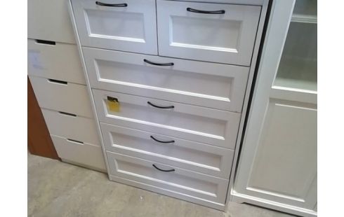 MEUBLE DE RANGEMENT 6T BLANC IKEA