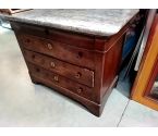 COMMODE DESSUS MARBRE