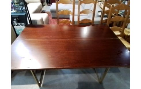 CONSOLE TABLE PIEDS DORÉS VINTAGE