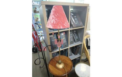 LAMPE ABAT JOUR ROSE