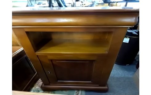 MEUBLE D'APPOINT MERISIER 1 PORTE 1TIROIR