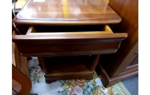 CHEVET 1 TIROIR MERISIER