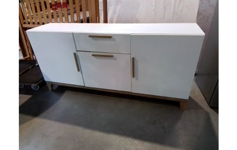MEUBLE BAS BLANC 3P 1T