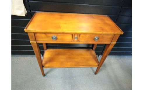 CONSOLE MERISIER 1 TIROIR