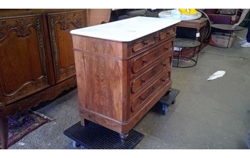 KOMMODE 5 SCHUBLADEN MARMORSTEIN