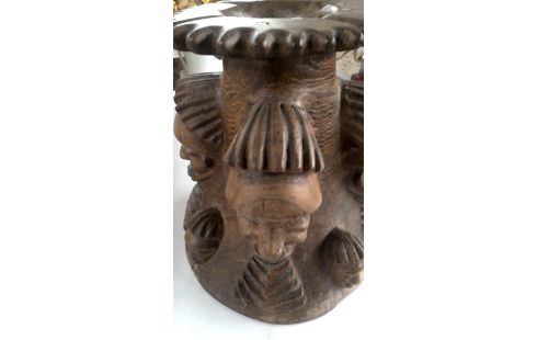 DEKOARTIKEL AFRIKANSICH WENGE, , HOLZ