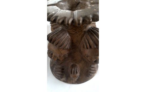 DEKOARTIKEL AFRIKANSICH WENGE, , HOLZ