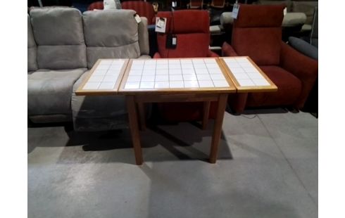 TABLE CARRELEE A RALLONGE