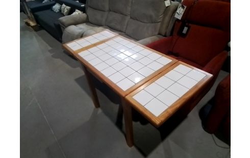 TABLE CARRELEE A RALLONGE