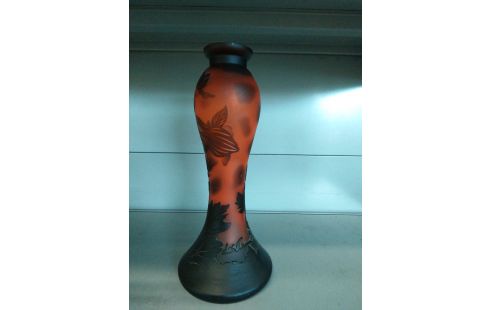 PIED DE LAMPE PATE DE VERRE DEVIANNE