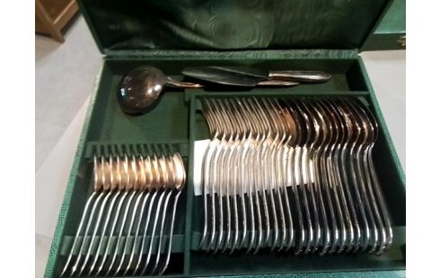 MENAGERE 38P AUBRY CADORET METAL ARGENTE