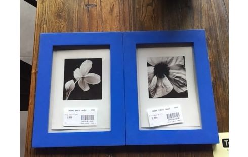 CADRE PHOTO BLEU