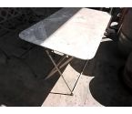 TABLE PLIANTE METAL
