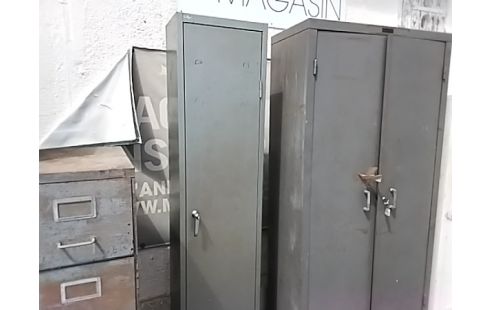 ARMOIRE METALLIQUE 1 PORTE + CLEF
