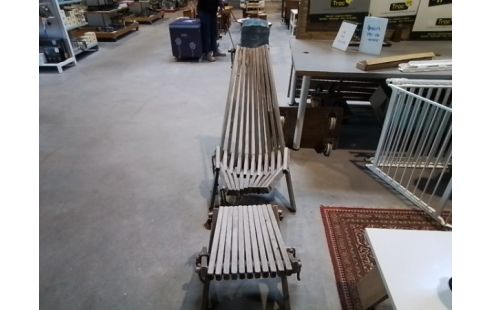 CHAISE BOIS DE JARDIN