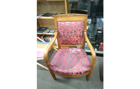 FAUTEUIL STYLE EMPIRE MERISIER