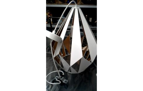 SUSPENSION BLANCHE METAL MET OR